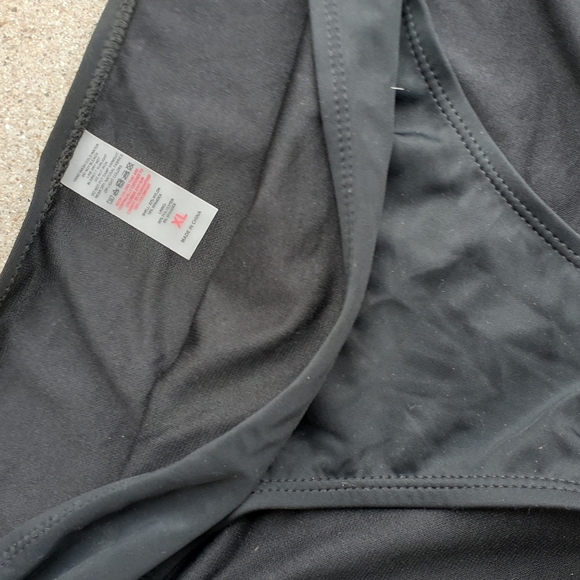 BLACK RUFFLE TOP BIKINI NEW SZ XL - Picture 5 of 6